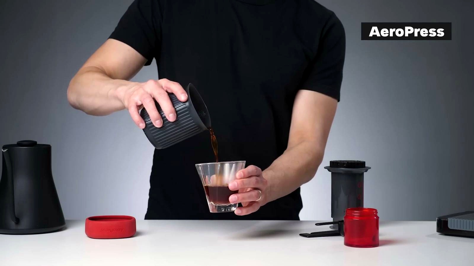 AeroPress discussed in the video